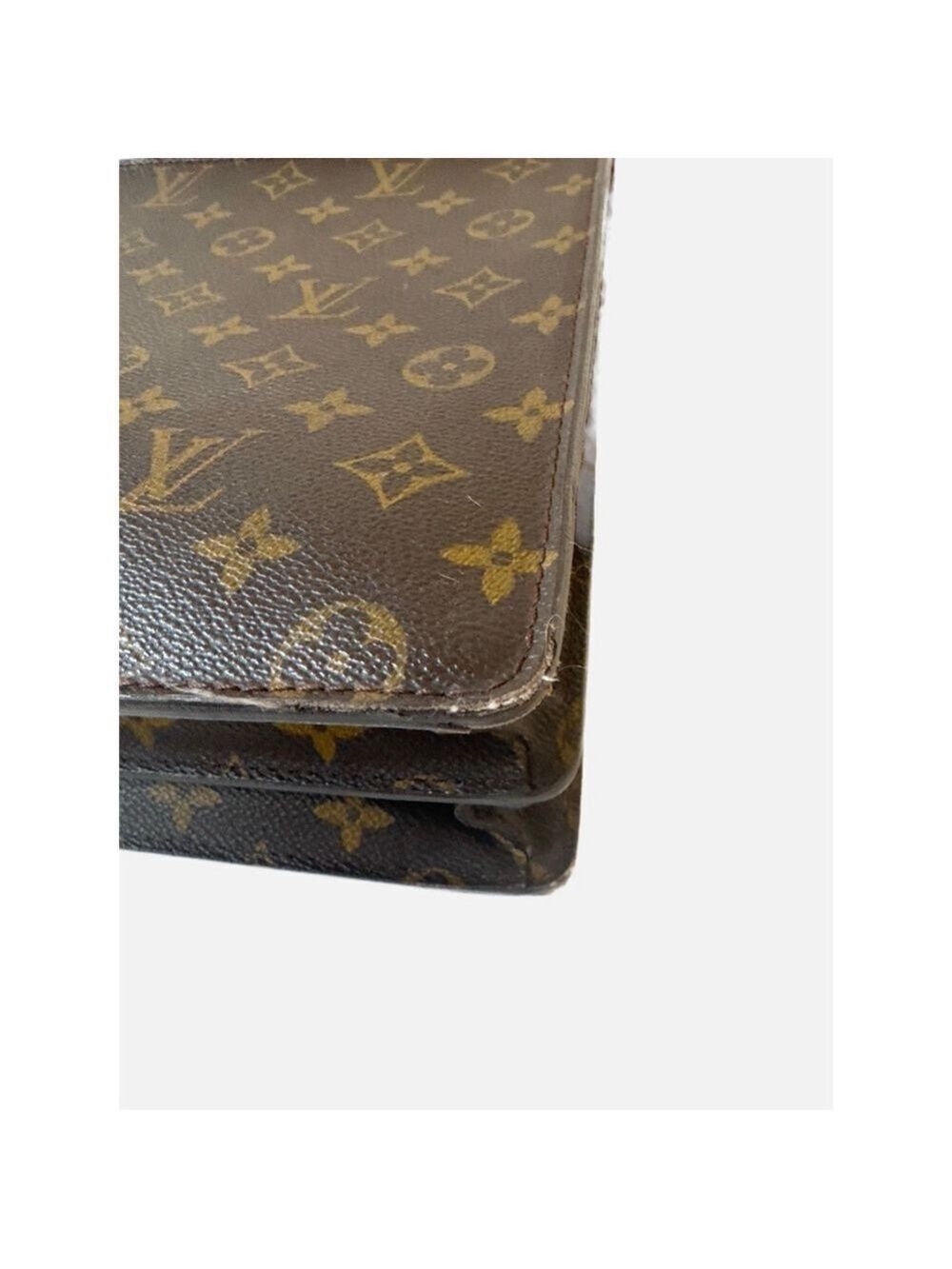 Vintage Louis Vuitton Monogram Serviette Briefcase 15” - Picture 6 of 13